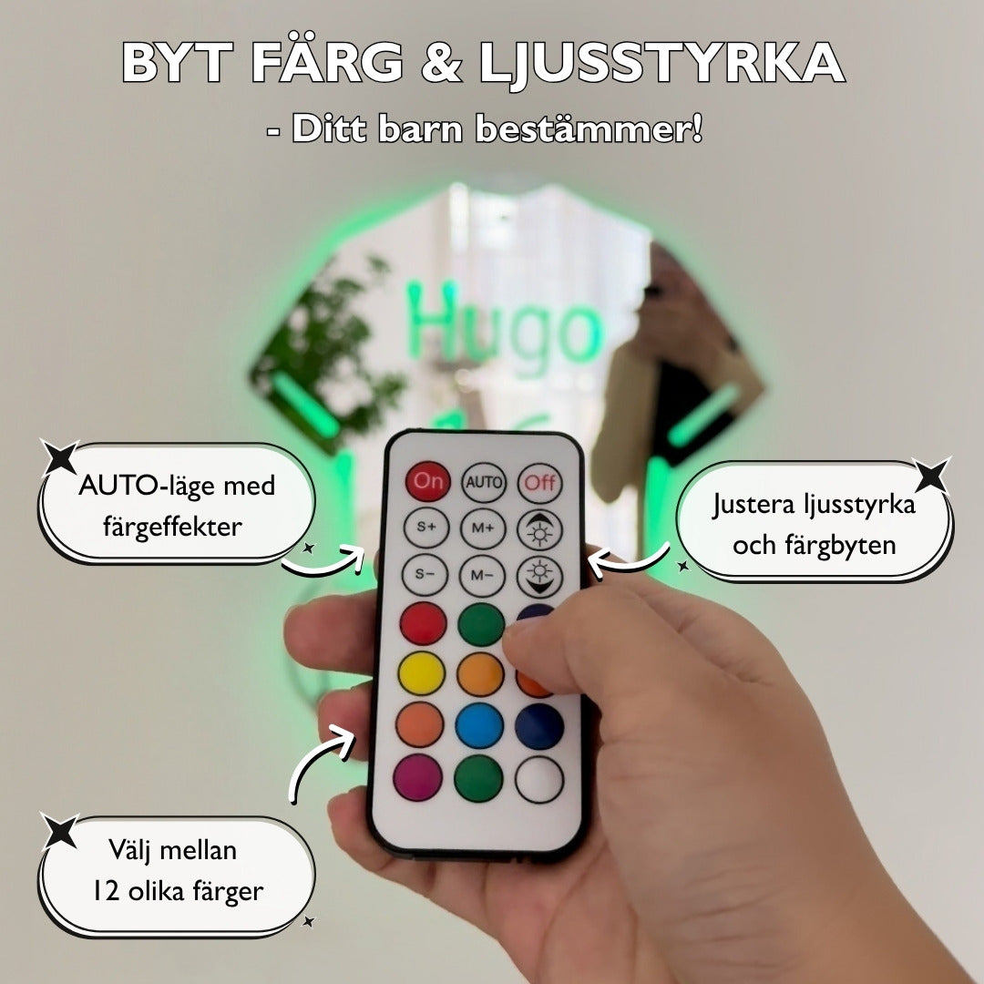 Jalkapalloilija | Henkilökohtainen LED-peili