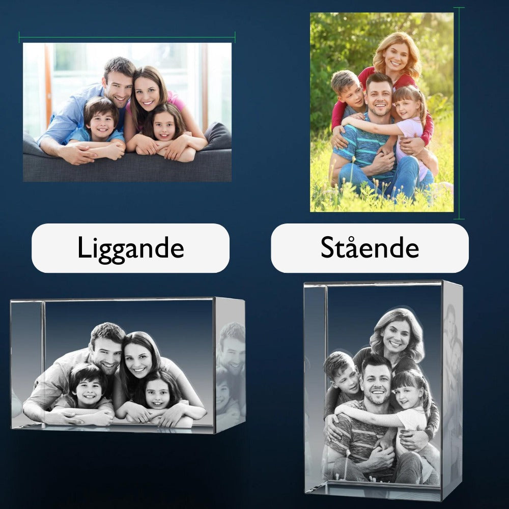 Fotokristal 3D | Rechthoek